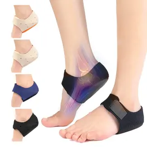 1 Pair Heel Cushion Gel Heel Cups for Pain Plantar Fasciitis Pads Great for Aching Feet Tendinitis Cracked Heel Repair