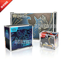 Boîtier de protection en acrylique transparent avec aimant puissant N52 pour boîte d'entraînement Elite (ETB) et boîte de boosters, avec couvercle magnétique