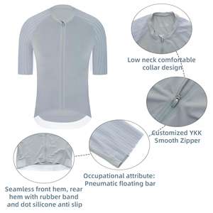 Jersey de Ciclismo para <span class=keywords><strong>Hombre</strong></span> OEM/ODM, Manga Corta, Transpirable, de Secado Rápido, para Bicicleta de Carretera - Product Image 4