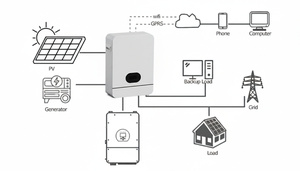 Système de batterie solaire LiFePO4 à semi-conducteurs LN-51.2-100 51.2V 100Ah de haute qualité pour stockage domestique séparé, 6000 cycles, -30-60°C - Product Image 4