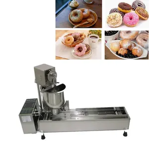 Equipamento comercial para a produção de donuts, máquina manual para fazer donuts, fritadeira e donuts