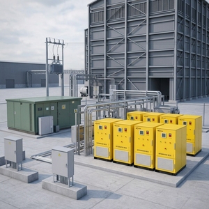 Sistema de Almacenamiento de Energía SCU de 250kW y 520kWh para Uso en Red/Fora de Red, Optimizado para Eficiencia Energética y de Costos - Product Image 1