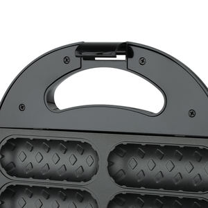 Máquina para hacer perros de maíz RAF de 750W, aparato eléctrico para gofres de perros calientes, revestimiento antiadherente, calefacción de doble cara, diseño compacto, fácil uso en la cocina - Product Image 6