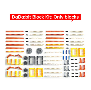 Kit de bloques de construcción DaDa: Bit DIY con más de 200 piezas estructurales para inventos de construcción - Product Image 5