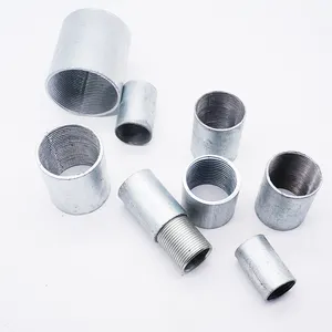 Seamless Steel Pipe electro zinc plating IMC Conduit Coupling to connect conduit