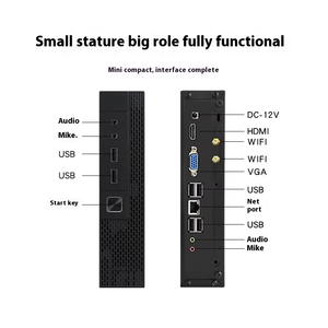 2025 mini siêu mỏng Intel Core i9 Máy tính văn phòng 32GB DDR3 RAM gddr4 Bộ nhớ video HDD Miễn phí Dock OEM hỗ trợ EU mẫu mới - Product Image 3