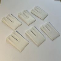 Cales et cales de nivellement en plastique transparent en nylon pour meubles, toilettes, lits, tables de restaurant - Antidérapant, fabriqué en Chine