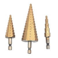 Ensemble multifonctionnel de forets coniques Pagoda, ouvre-trous, alésoirs, ensemble de 6 pièces, scie à bois, foret
