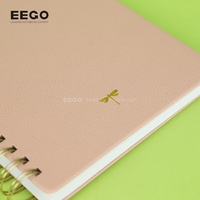 Carnets à dos rigide personnalisés avec gaufrage, carnet à spirales vierge, impression personnalisée en gros, sublimation, carnet personnalisé à couverture rigide à spirales