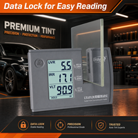 LS101 Testeur de teinte de vitres 3-en-1 pour verre automobile, mesure de la réjection UV et IR et de la transmission de la lumière visible