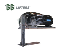 Palan de stationnement mécanique de type vertical pour système de stationnement de voiture à un poteau Solutions de stationnement pour ascenseur à un poteau