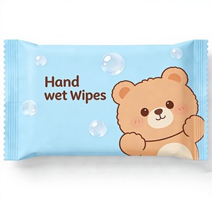 Tisu Basah Bayi Ramah Lingkungan Portabel Kain Non-Woven Dapat Dibuang di Toilet Tisu Basah Pembersih Nyaman dan Lembut - Product Image 3