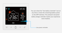 Accesorios para Calefacción por Suelo Radiante WIFI, Controlador de Temperatura Eléctrico R9BW&RC9Plus, Termostato de Bajo Voltaje Resistente al Agua