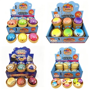 Jouet anti-stress en PU, mignon et moelleux, en forme de boulette, à remontée lente, jouet à presser, boîte surprise aléatoire, cadeau promotionnel - Product Image 5