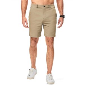 2025 Men's Casual Cotton Twill Shorts Comfortable <b>Elastic</b> Waist Cargo Print Shorts Available Sizes XXS 2XL Plain Dye Logo - Product Image 3