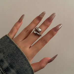 <span class=keywords><strong>Anello</strong></span> Etnico alla Moda Placcato Oro 18K a Forma di <span class=keywords><strong>Serpente</strong></span> <span class=keywords><strong>con</strong></span> Gemma e Apertura Personalizzabile per Donne - Product Image 3