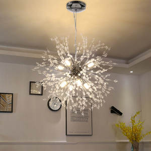 JYLIGHTING lampadario a led contemporaneo lampada a sospensione cucina isola lampade a sospensione lampadario di cristallo rotondo nordico - Product Image 5