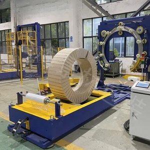 JL nhà sản xuất chuyên nghiệp hoàn toàn tự động cuộn dây thép không gỉ máy đóng gói cuộn dây máy bao bì - Product Image 3