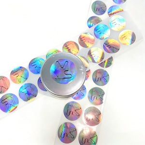 高品质 PVC 激光 3D 全息图标签名标签包装英国 5 张贴纸派对新奇定制 - Product Image 4