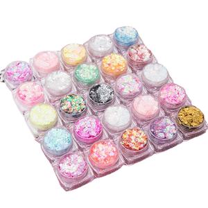 Coin des yeux étoile paillettes poussière elfique larmes taupe paillettes diamant sequin - Product Image 1