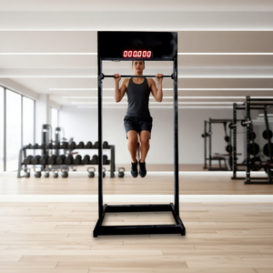 Barra Horizontal de Gimnasia de Acero Interactiva con Temporizador Automático de 100 Segundos para Parques de Trampolín Interiores - Product Image 1