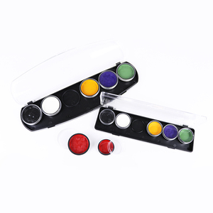 GP Fournitures de peinture corporelle imperméable à l'eau longue durée Special <span class=keywords><strong>FX</strong></span> Alcohol Activated Face Paint Palette Alcohol Based Sfx Makeup - Product Image 3