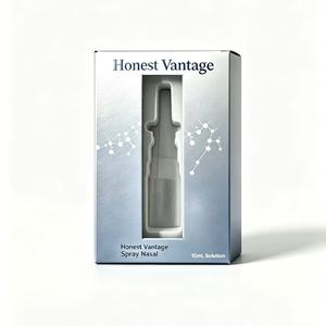 Honest Vantage High Quality Customize Logo Nasal Spray <b>Magnetic</b> <b>box</b> Packaging Paper Gift <b>Box</b> with EVA Sponge Insert and Window - Product Image 6