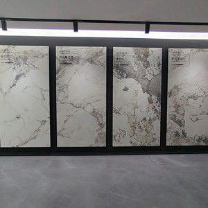 Carreaux de mur en pierre frittée <span class=keywords><strong>Florence</strong></span> Gray pour salle de bain et salon, carreaux de porcelaine en pierre frittée pour murs et sols de salle de bain - Product Image 1