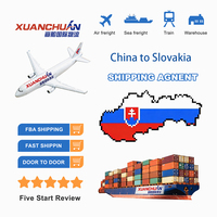 Chine vers Slovaquie FCL Fret maritime DDP Porte à Porte avec conteneurs 40HQ/20GP/40GP, transit et assurance en 35-40 jours