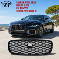 Grille d'admission d'air avant en plastique Obsidian Silver pour Jaguar XFL, remplacement 2021-2023 T2H45331 T2H45333 T2H45336 T2H45334