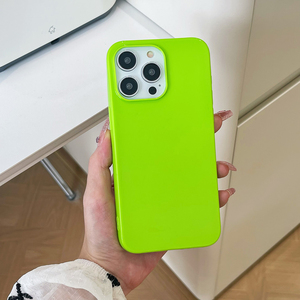 NOUVEAU <span class=keywords><strong>Coque</strong></span> en silicone souple de couleur bonbon brillante pour <span class=keywords><strong>iPhone</strong></span> 16 15 14 13 12 <span class=keywords><strong>11</strong></span> <span class=keywords><strong>Pro</strong></span> Max Plus, <span class=keywords><strong>coque</strong></span> carrée antichoc ultra-fine - Product Image 5