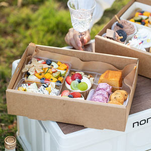 La migliore carta rettangolare personalizzata per andare a ciotola contenitori di carta per finestre per Mousse di caramelle - Product Image 5