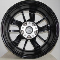 Jantes en alliage Gallop Black Machine Face 15 16 17 pouces 4x100 5x114.3 ET30 35 40 pour voitures particulières Renault