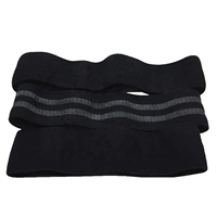 Bande de Résistance Élastique en Tissu Polyester et Maille Latex pour Yoga, Épaissie, pour Exercices de Squat et Relevé des Hanches - Entraînement Unisexe