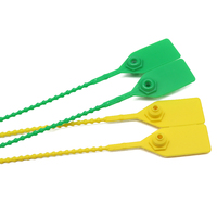 Sceau de sécurité en plastique MA-PS6053, sceau à sangle en plastique, sceau en plastique avec code-barres, sceau de sécurité pour citerne en plastique recouvert
