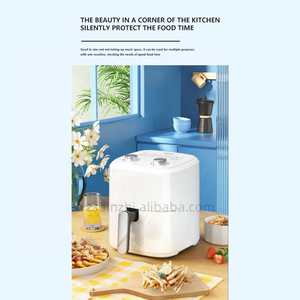 5L Visual Air Fryer Modern Fully Automatic French Fry Oven <b>Large</b> Capacity Intelligent Plastic for Household Use Multi Functional - Product Image 3