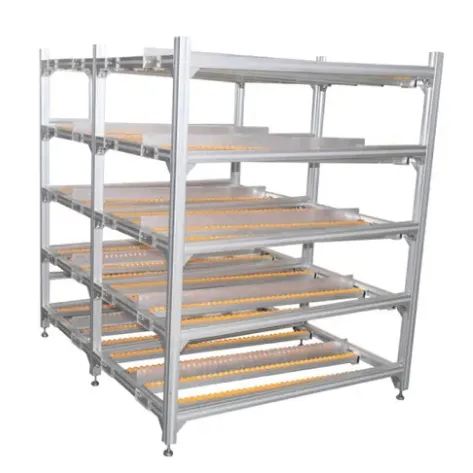 Portable Aluminum Profile Storage Rack Storage Shelf Commercial Equipment manufacturer direct supply