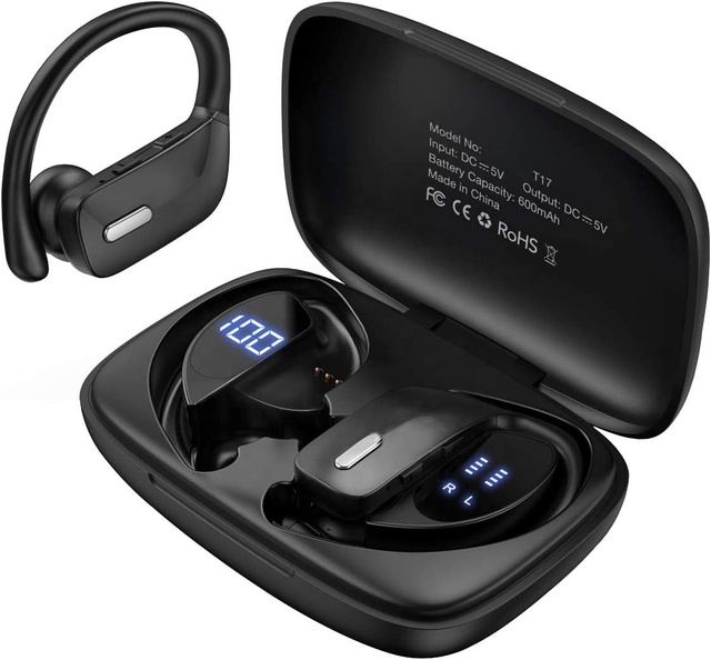 Sport OEM Headphone TWS True Wireless Bluetooths Earphone Bluetooths 5.0 Wireless Earbuds With IPX7 Waterproof
