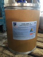 Détergent blanchissant en poudre au chlore pour blanchisserie commerciale