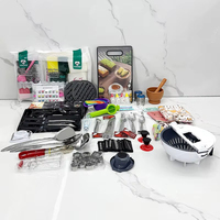 Ensemble d'ustensiles de cuisine en acier inoxydable 252 pièces, antiadhésif, durable, compatible lave-vaisselle, multi-usages, vente chaude