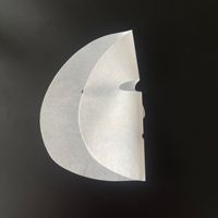 Masque facial en tissu de biocellulose de noix de coco, masque en feuille sèche pour la production de soins de la peau