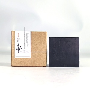 Jabón de control de aceite de carbón de bambú hecho a mano para hombres y mujeres, jabón de baño de limpieza facial, control de ácaros, eliminación de espinillas y acné - Product Image 6