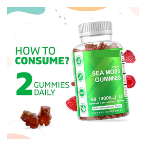 Suplemento de etiqueta privada OEM para gomitas de musgo marino con soporte inmunológico energético - Product Image 4