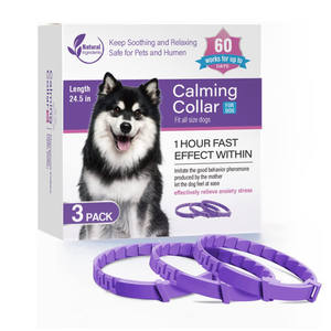 Collar Calmante para la Ansiedad, Collar Ajustable con Feromonas para Perros y Gatos, para la Ansiedad por Separación y el Miedo en Mascotas - Product Image 5