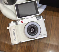 Appareil photo numérique CCD rétro à double objectif et écran rabattable haute définition pour étudiants - Avec filtre beauté pour photos et vidéos NOUVEAU