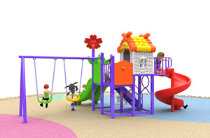 Thương mại ngoài trời & trong nhà playsets cho trẻ em PE chất liệu nhựa trượt cho công viên chăm sóc ban ngày vui chơi giải trí vườn nhà & mẫu giáo - Product Image 2