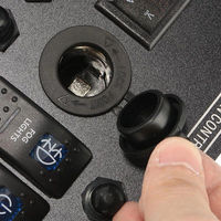 10 gangs étanche pour voiture Auto bateau Marine Andu RV LED AC/DC panneau de commutateur de lumière de voiture à bascule