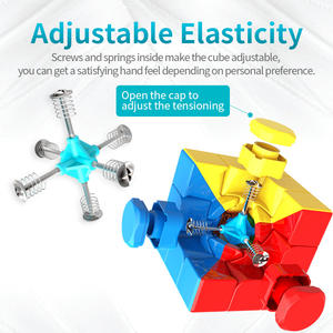 4 Uds <span class=keywords><strong>Moyu</strong></span> Speed Magic Cube Toy Set educativo 2x2 3x3 <span class=keywords><strong>4x4</strong></span> 5x5 rompecabezas magnético sin pegatinas Cubo de velocidad juguete de cubo personalizado - Product Image 4