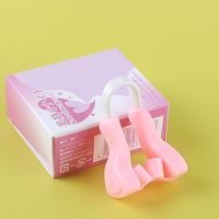 Pack de massage du pont nasal pour salon de beauté - Dispositif de soutien nasal en silicone transparent - Convient aux hommes et aux femmes