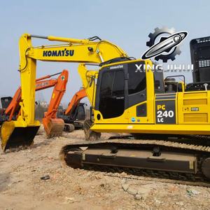 Excavatrice d'occasion Komatsu 240-8, marque japonaise d'origine, 24 tonnes, sur chenilles en caoutchouc, grande taille, modèle 2023, godet de 1,2 m - Product Image 3